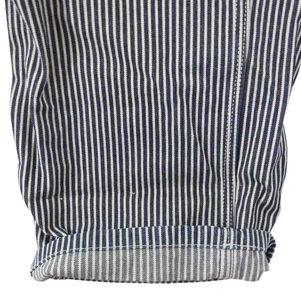 Carhartt カーハート SINGLE KNEE PAINTER PANT シングル二ー ヒッコリー ペインター ワーク パンツ ブルー系 28×32【中古】