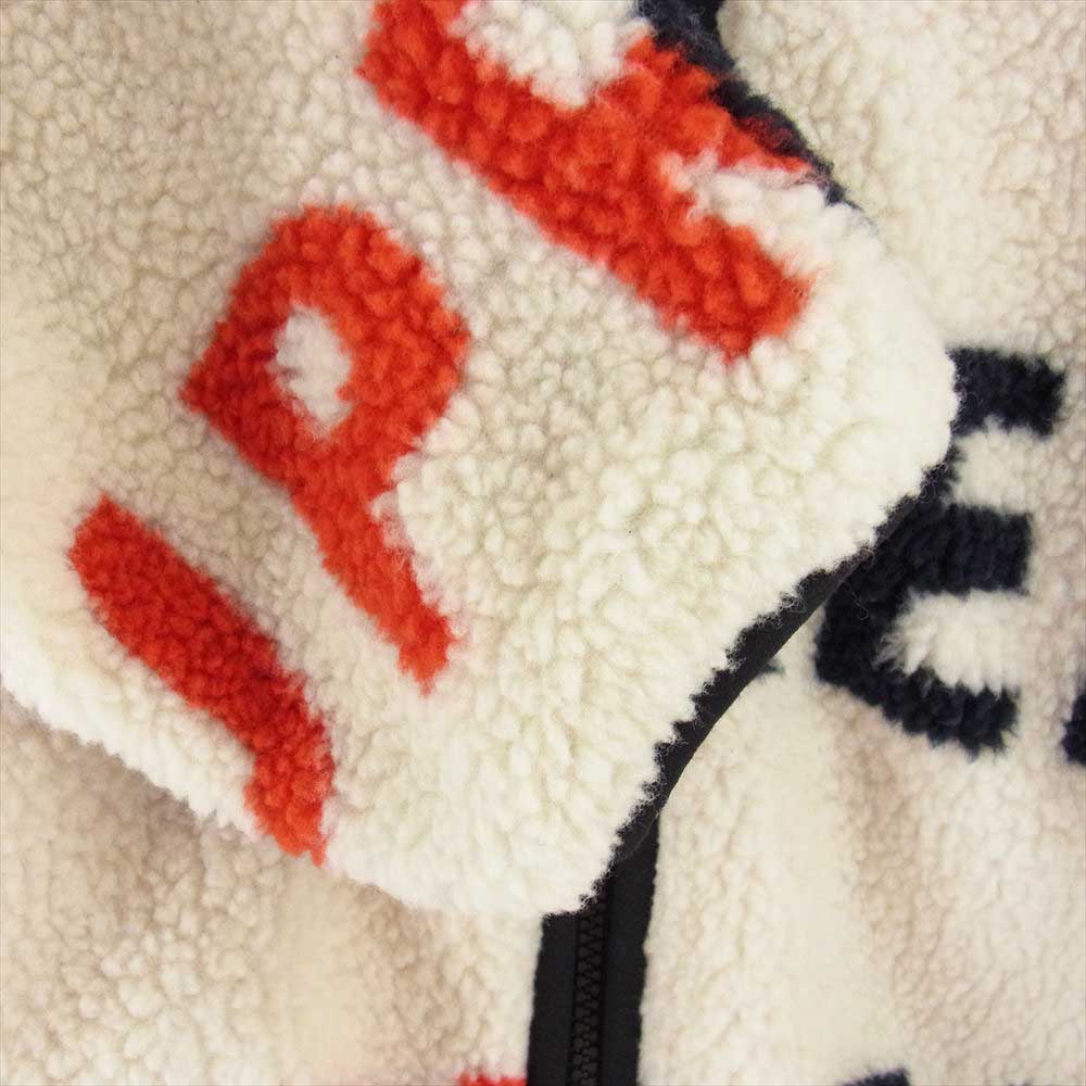 Supreme シュプリーム 18AW Reversible Logo Fleece Jacket リバーシブル ロゴ フリース ジャケット マルチカラー系 M【中古】