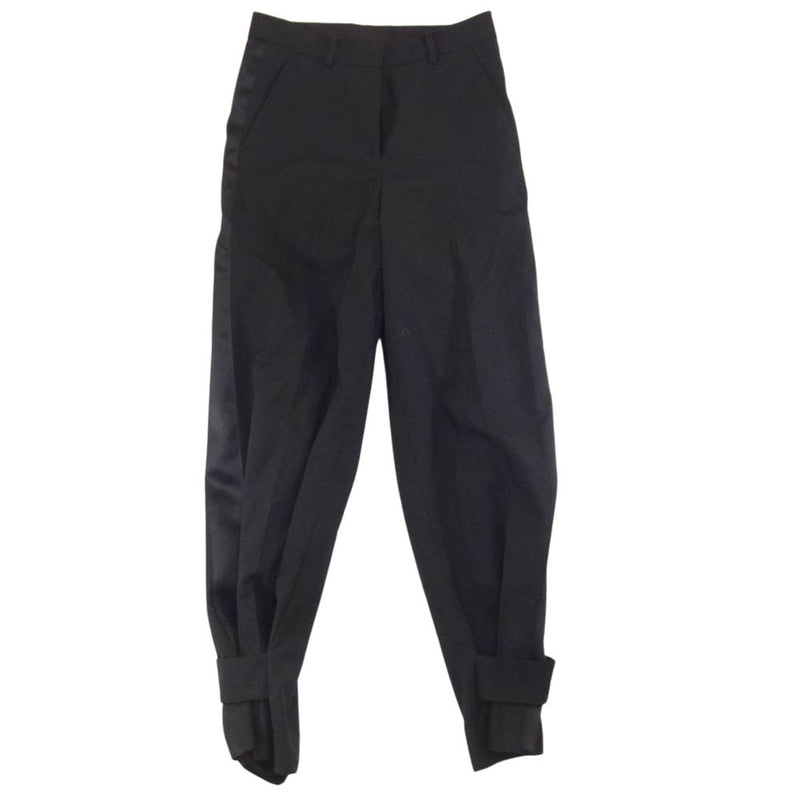 Sacai サカイ SS  Suiting Pants サイドライン スーチング ワイド スラックス パンツ ブラック系  1美品中古