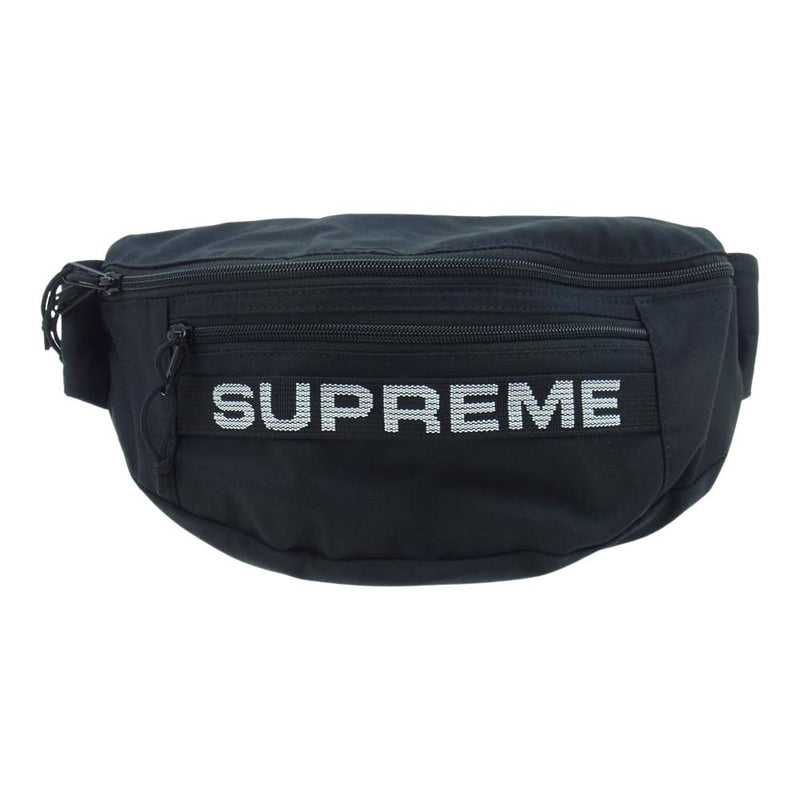 新品未使用 supreme  waist bag 黒 ウエストバッグ