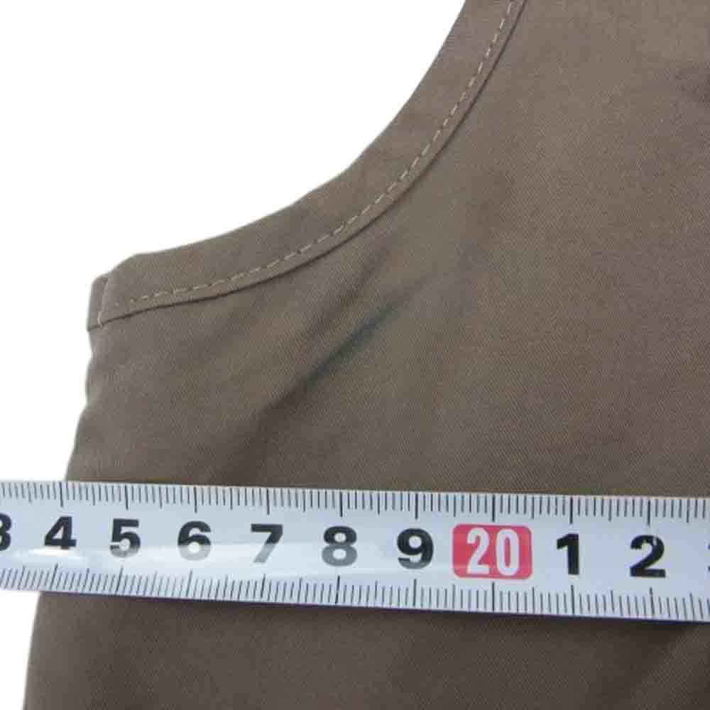 FEAR OF GOD フィアオブゴッド 22AW ESSENTIALS エッセンシャルズ Work Vest ワーク ベスト カーキ系 L【中古】