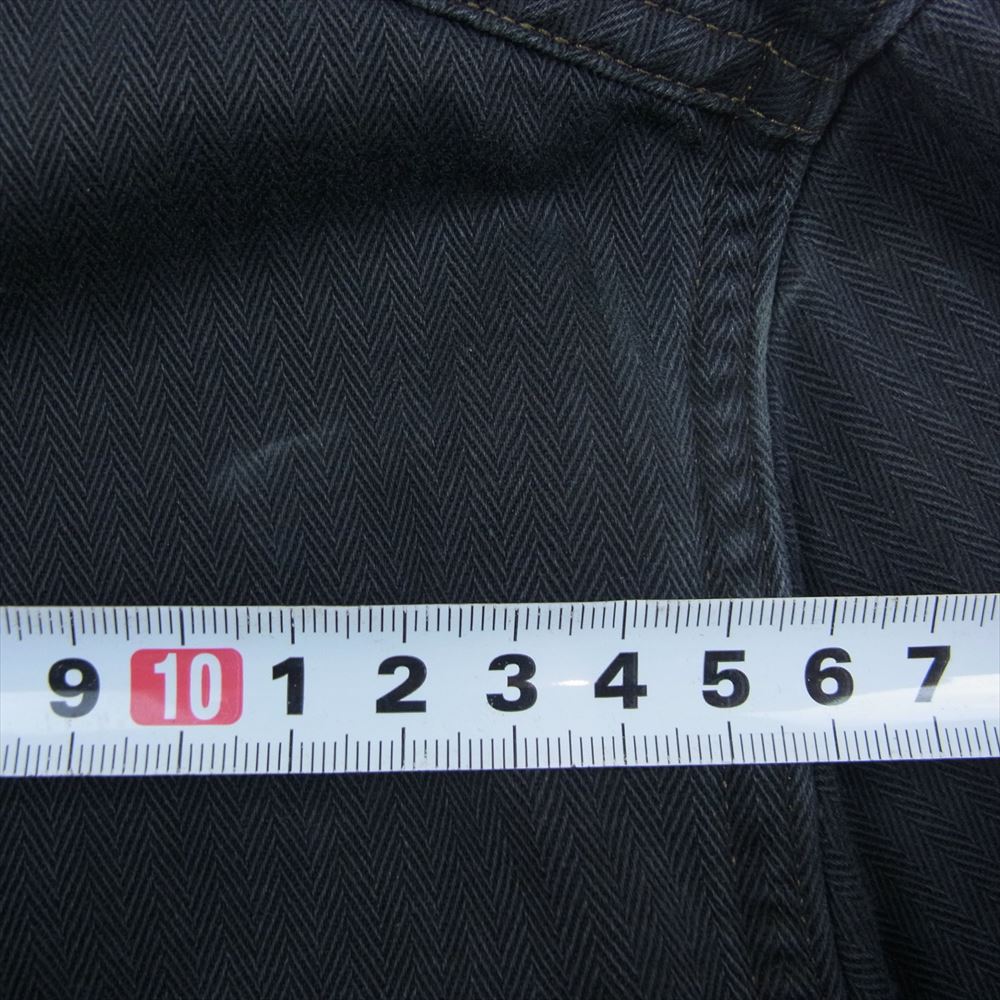 RRL ダブルアールエル へリンボーン カバーオール ジャケット グレー系 XL【美品】【中古】