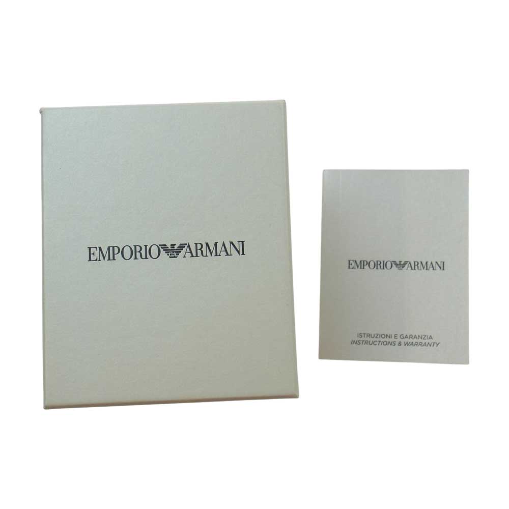 Emporio Armani エンポリオ・アルマーニ AR-2448 クオーツ 腕時計 ウォッチ シルバー系【中古】