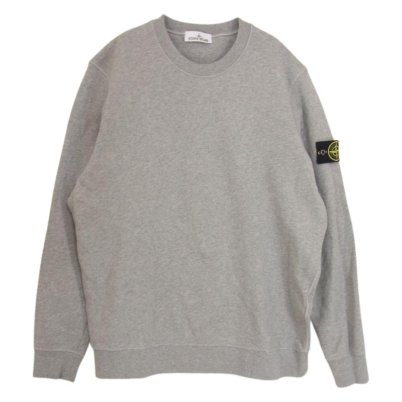 STONE ISLAND ストーンアイランド 101563051 袖 ロゴ パッチ クルー STONE ISLAND ストーンアイランド 101563051 袖 ロゴ パッチ クルー
