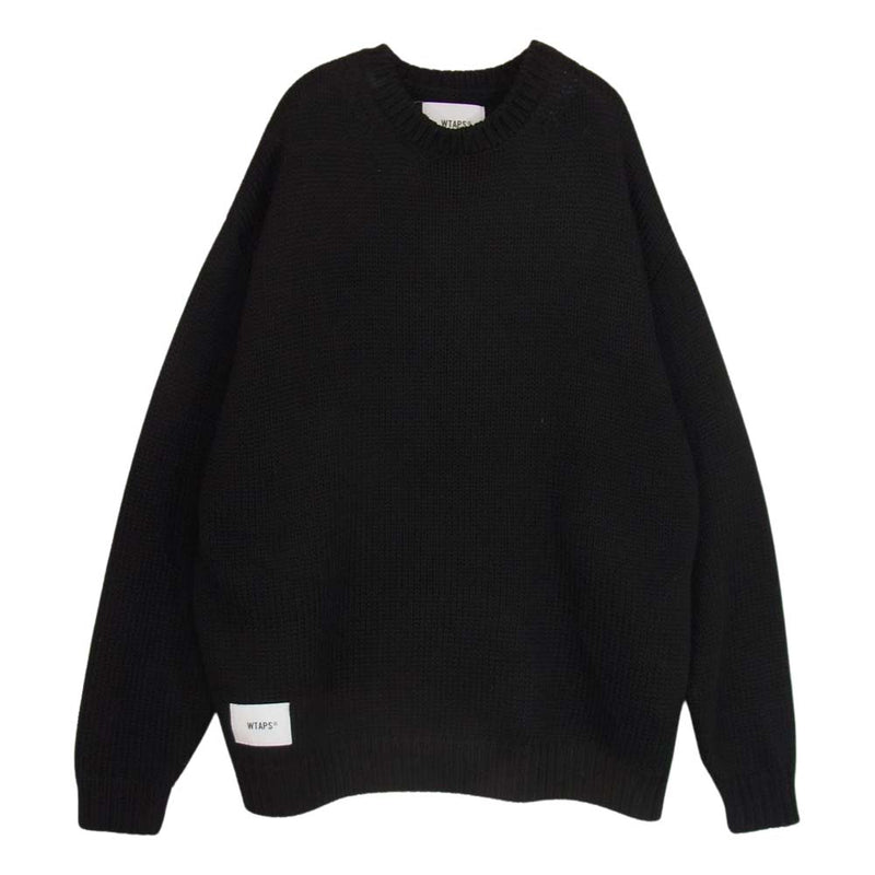 WTAPS クロスボーンSweater Black-