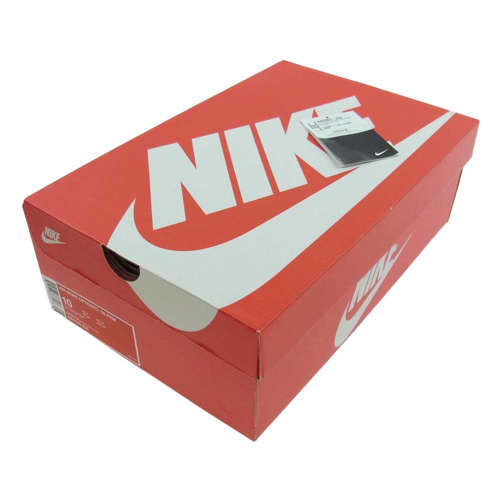 NIKE ナイキ AA4060-200 AIR MORE UPTEMPO 96 エア モア アップテンポ 96 PRM FLAX スニーカー ベージュ系 28cm【中古】