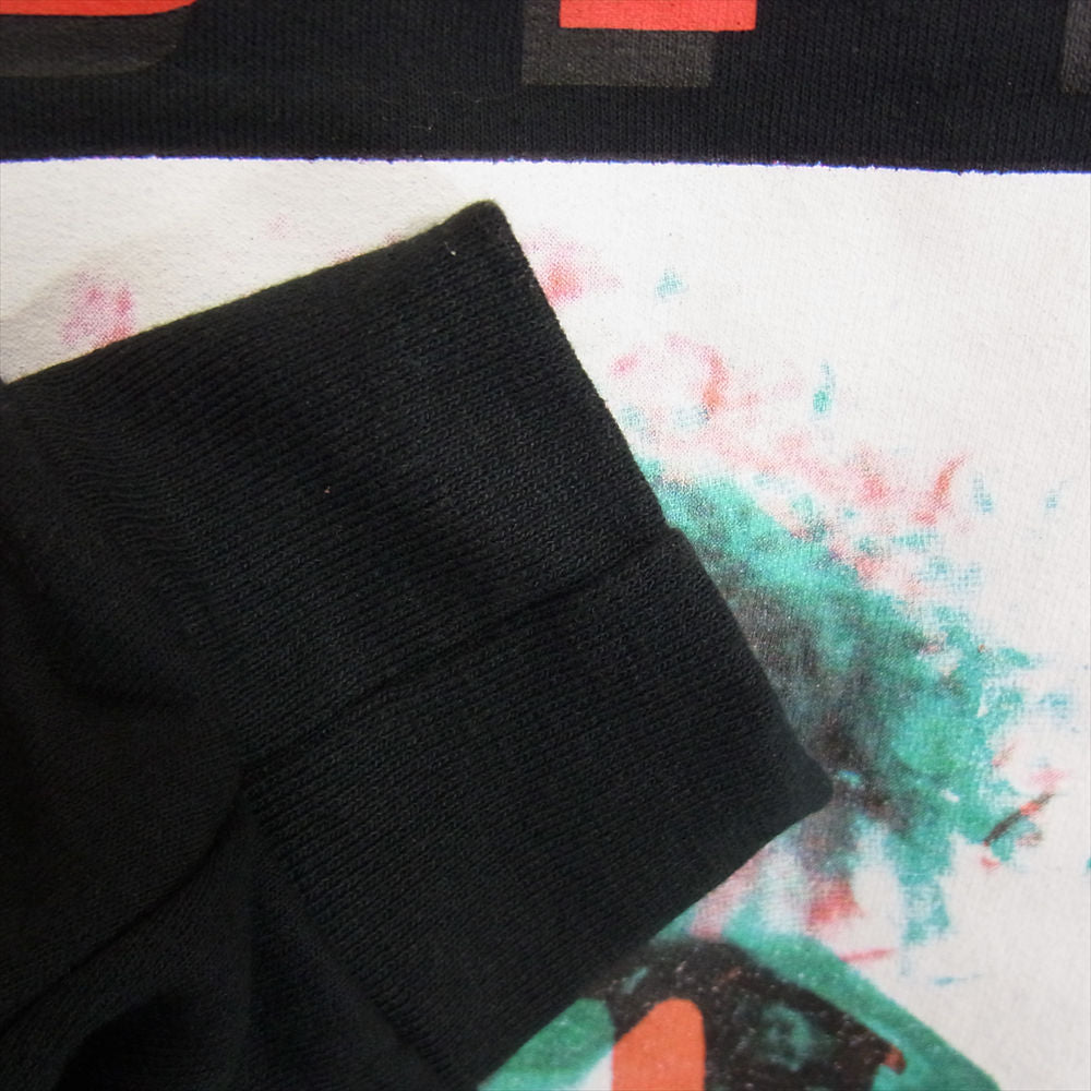 WACKO MARIA ワコマリア BOBDYLAN-WM-SS02 BOB DYLAN ボブディラン JERZEES ジャージーズ CREW NECK SWEAT SHIRT クルーネック スウェット シャツ ブラック系 L【新古品】【未使用】【中古】