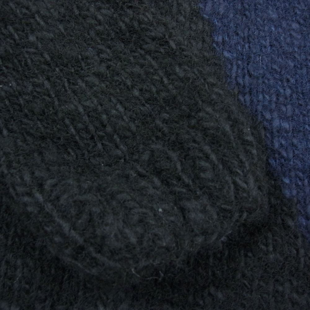 コウタグシケン 21AW GENTLE WEIRDO Cables in a Hole with the Balloon ウール ニット ネイビー系 2【中古】