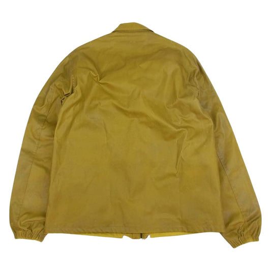 ADDICT CLOTHES アディクトクローズ WAXED COTTON COACH JACKET ワックスド コットン コーチ ジャケット ベージュ系 40【中古】