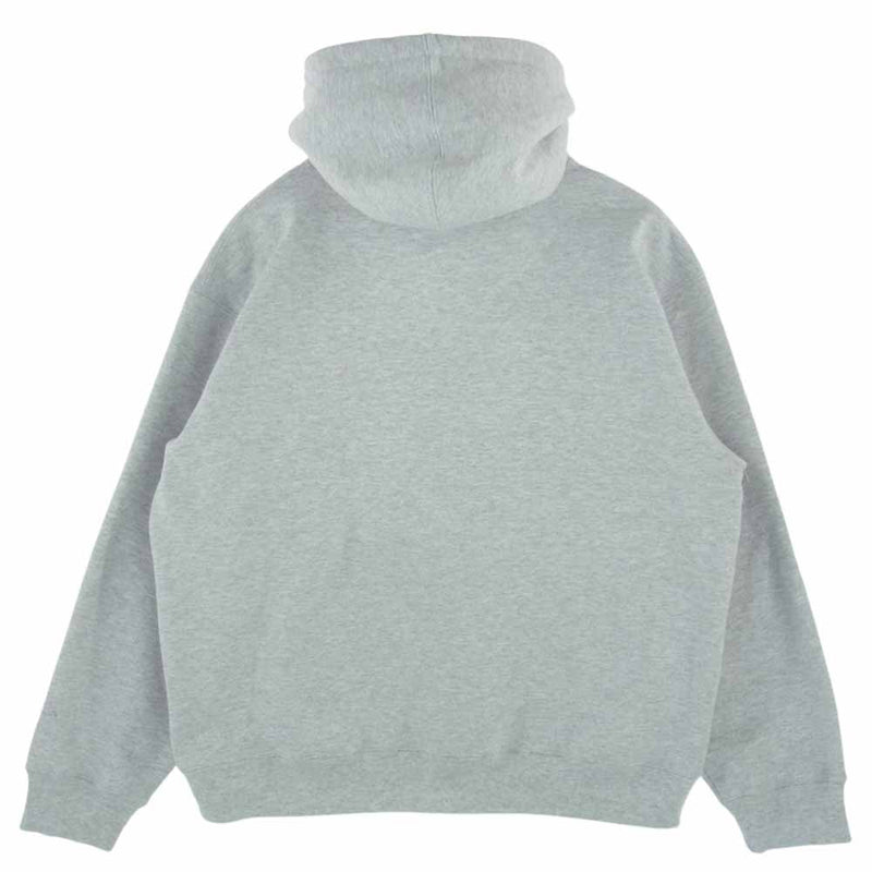 Small Box Hooded Sweatshirt Ash Grey
