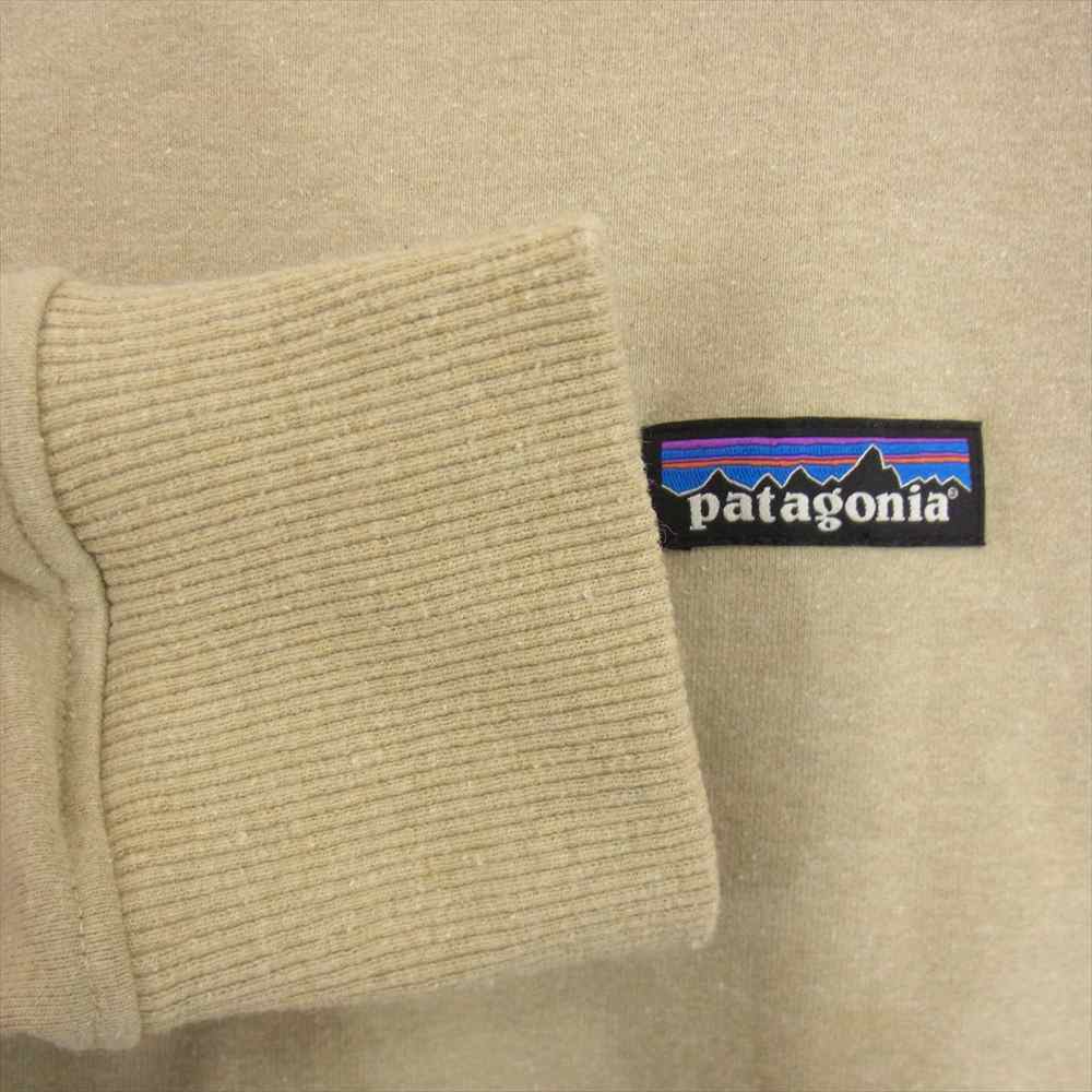 patagonia パタゴニア 39543 ラベル アップライザル クルー スウェット ライトブラウン系 M【中古】