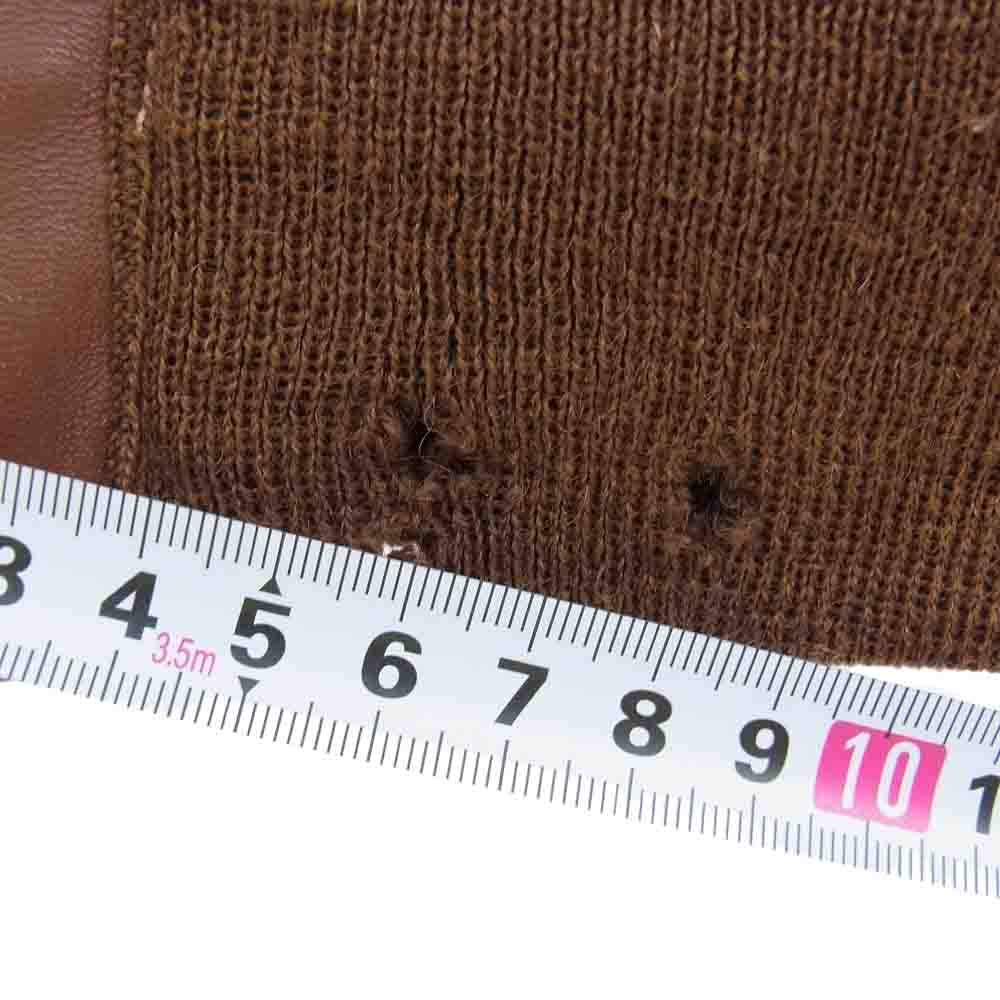 The REAL McCOY'S ザリアルマッコイズ 旧マッコイ ROUGH WEAR ラフウエア 実名復刻 A-2 フライト レザー ジャケット ブラウン系 40【中古】