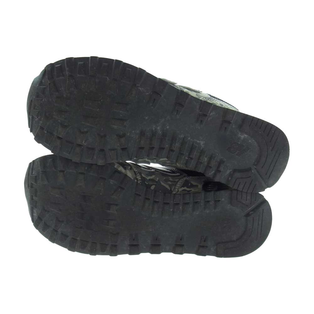 NEW BALANCE ニューバランス ML574CBA ローカット スニーカー ブラック系 ダークグレー系 26.5cm【中古】