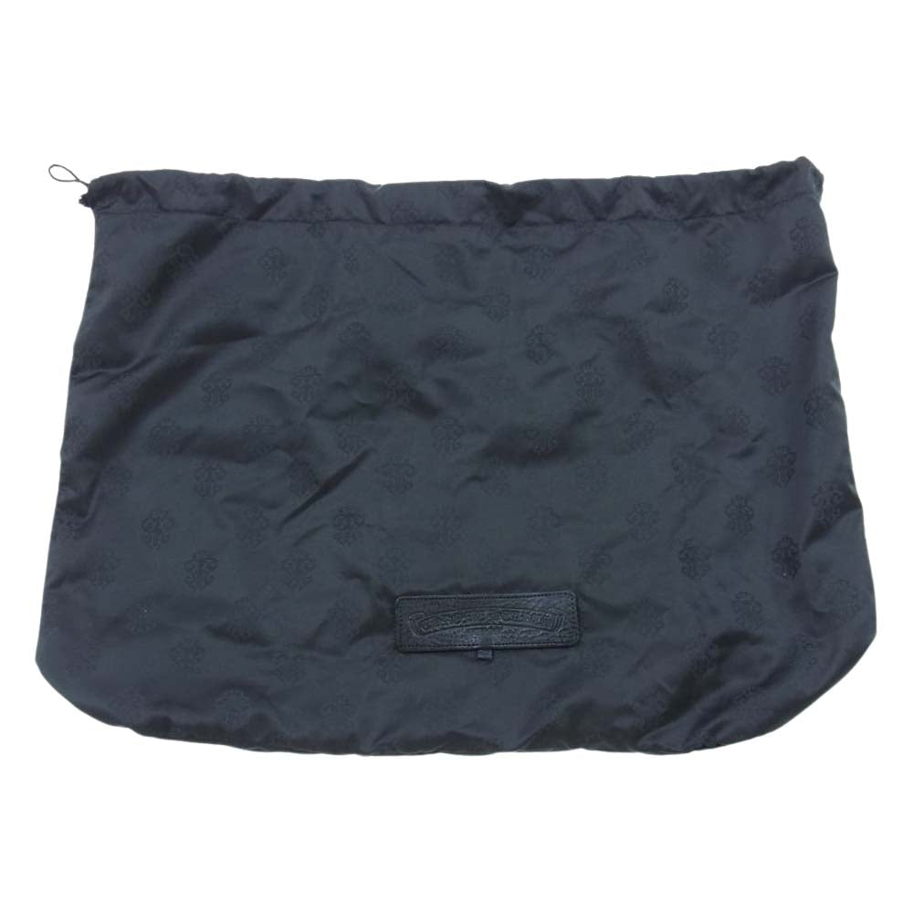 CHROME HEARTS クロムハーツ(原本無) #1 SNAT PACK スナットパック レザー ウエスト ボディ バッグ ロジウム加工 ホワイト系【中古】