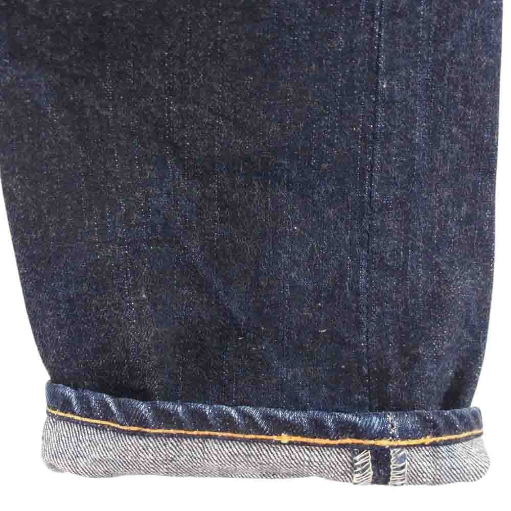 THE FLAT HEAD ザフラットヘッド BJ-3 BALDER タイト ストレート デニム パンツ インディゴブルー系 30【中古】