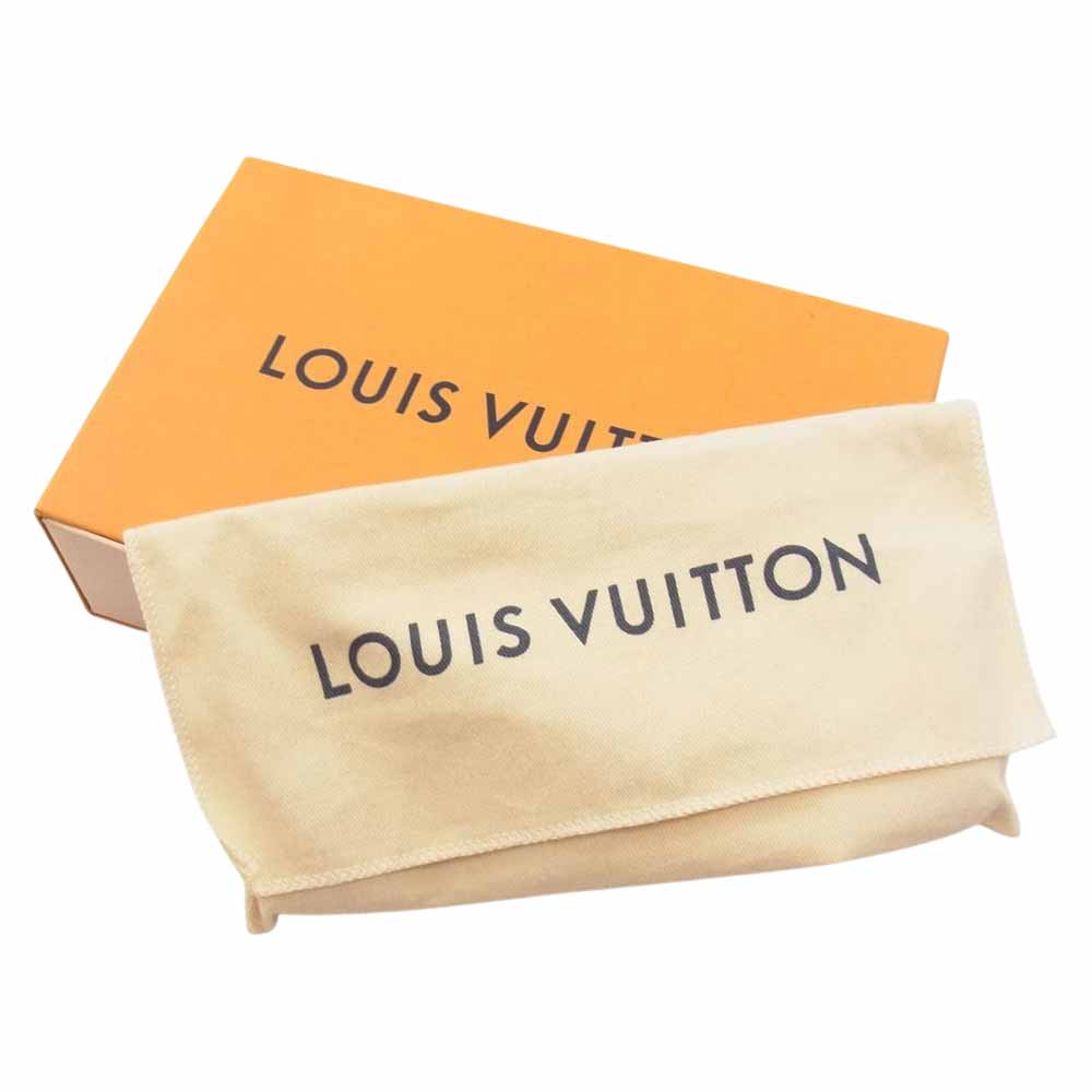 LOUIS VUITTON ルイ・ヴィトン M63964 ポルトフォイユ ロン ニューウェーブ キルティング 財布 ウォレット レッド系【中古】