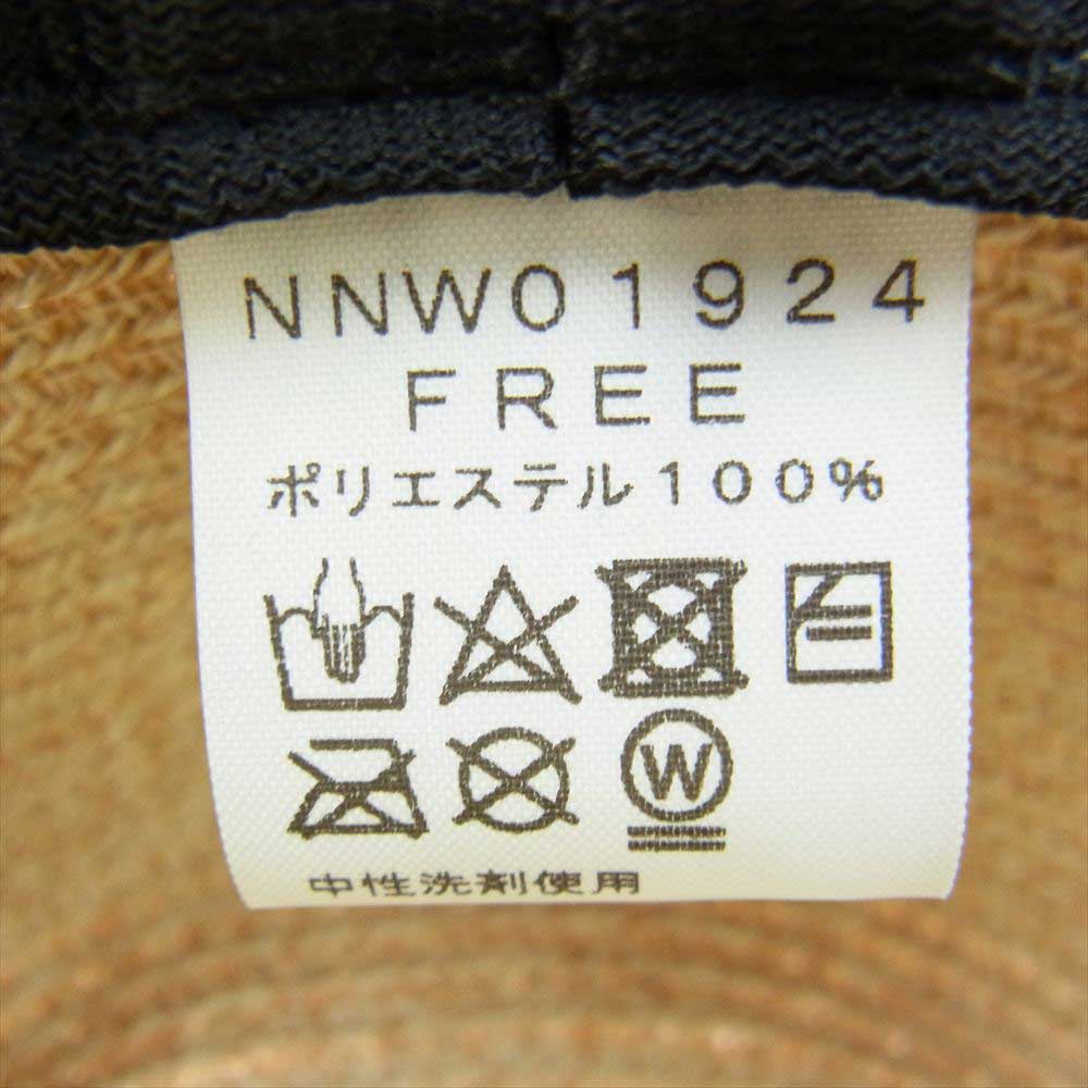 THE NORTH FACE ノースフェイス NNW01924 WASHABLE BRAID HAT ウィメンズ ウォッシャブル ブレイド ハット 麦わら 帽子 ストロー ベージュ系 FREE【中古】