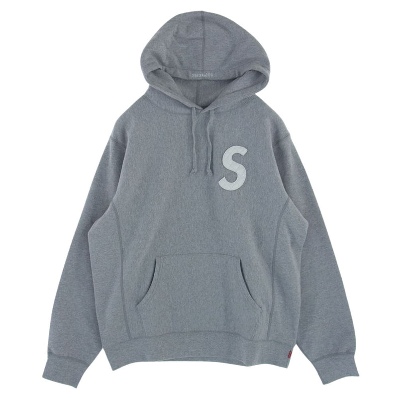 シュプリーム S Logo Hooded Sweatshirt Sロゴフーデッドパーカー メンズ L