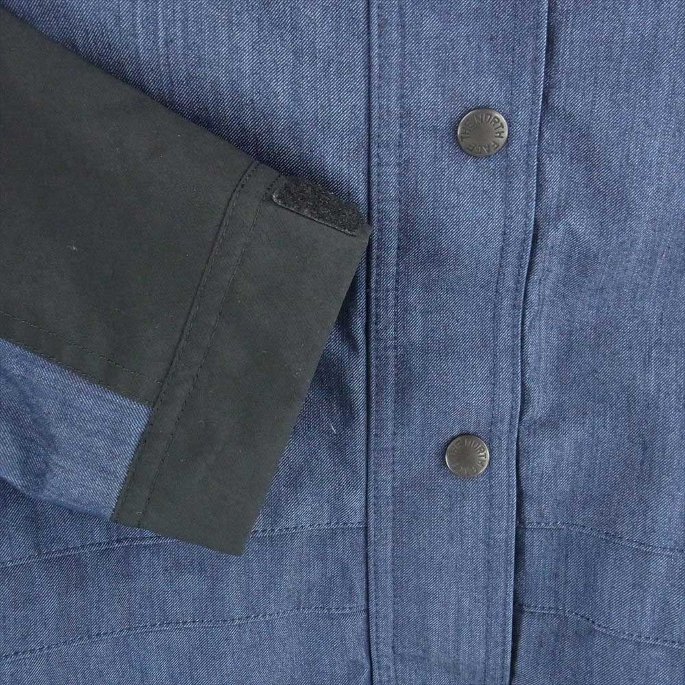 THE NORTH FACE ノースフェイス NPW22135 Mountain Light Denim Jacket ウィメンズ マウンテンライト デニム ジャケット ブラック系 インディゴブルー系 L【中古】