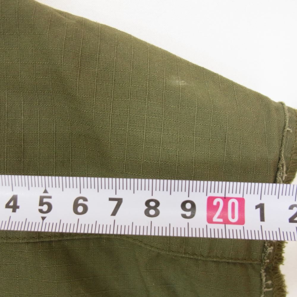 シーナリー ミリタリー シャツ ベスト カーキ系 F【中古】