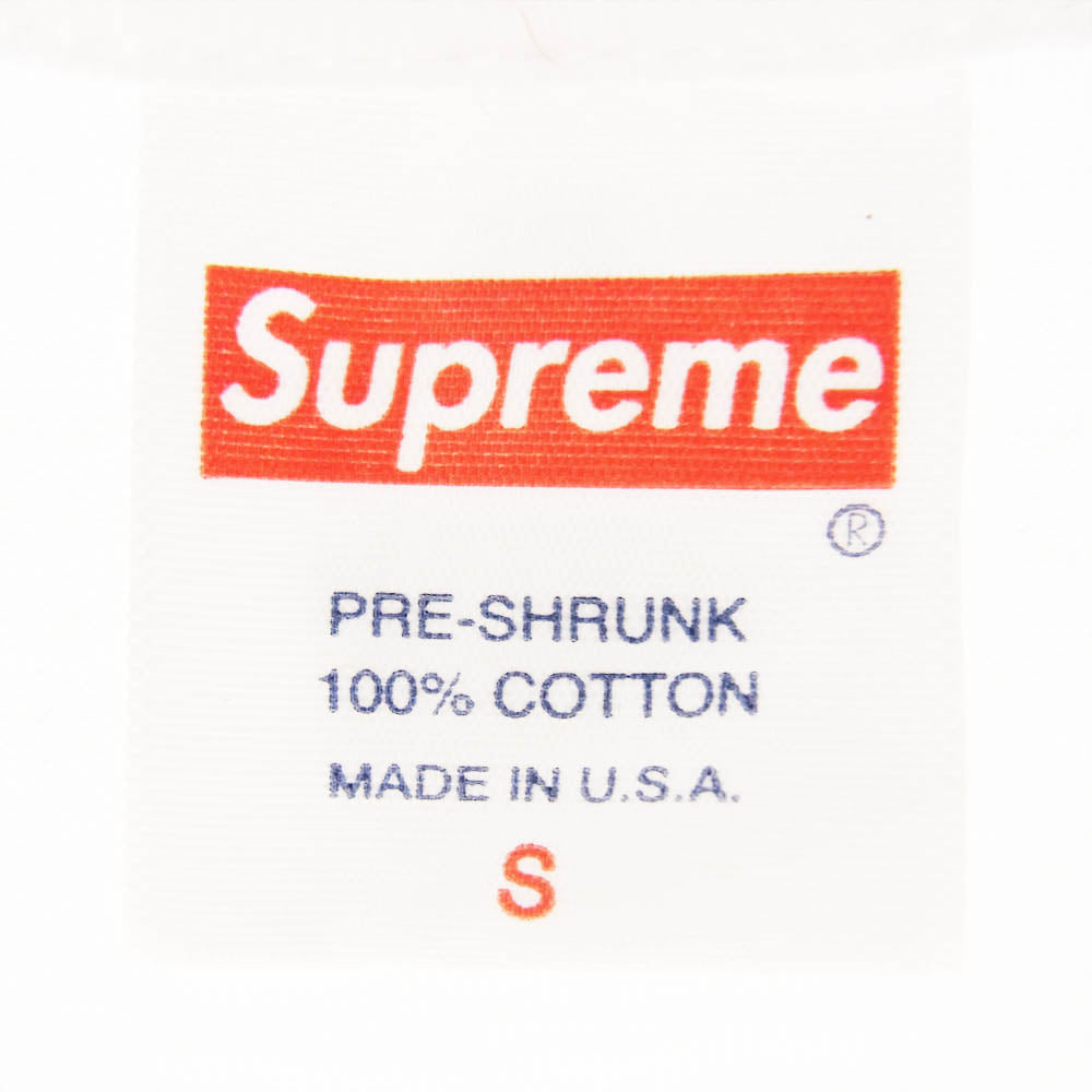 Supreme シュプリーム 21AW  Shrek Tee シュレック ロゴ 半袖 Tシャツ ホワイト系 S【中古】