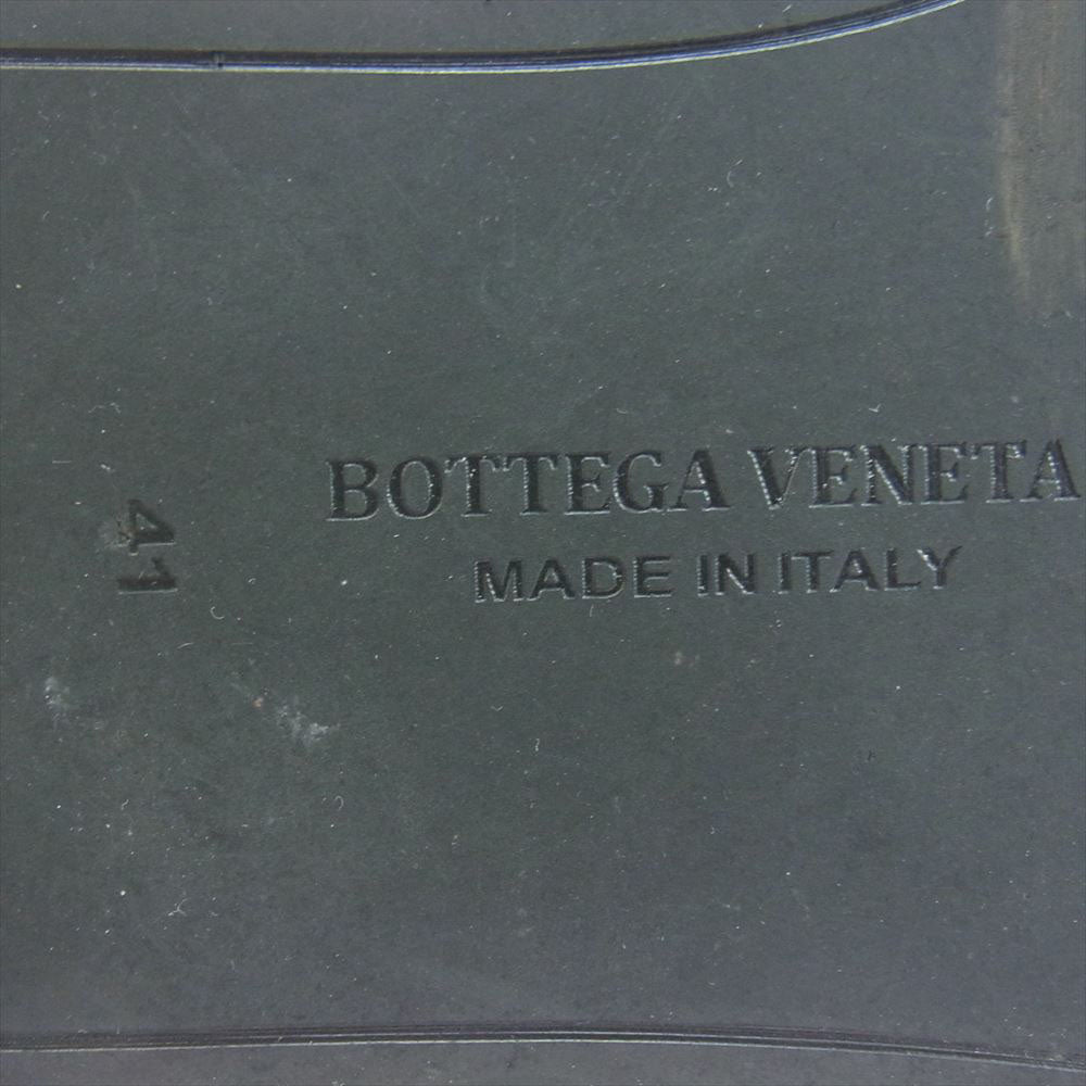 BOTTEGAVENETA ボッテガヴェネタ レザー サンダル ブラック系 ネイビー系 41【中古】