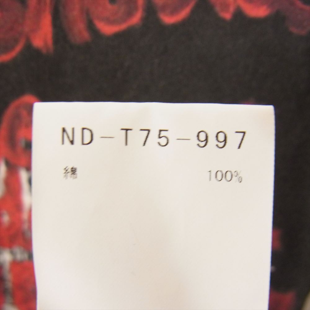 Yohji Yamamoto ヨウジヤマモト ND-T75-997 B Yohji Yamamoto PRINT T A 朝倉優佳 山本耀司メッセージ 半袖 Tシャツ ホワイト系 2【中古】