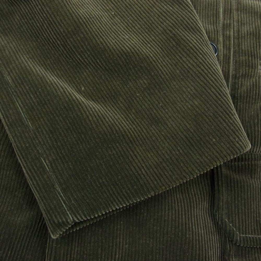 Y's Yohji Yamamoto ワイズ ヨウジヤマモト 96SS YF-J10-004 ヴィンテージ アーカイブ コーデュロイ ミリタリー コーデュロイ ジャケット カーキ系【中古】