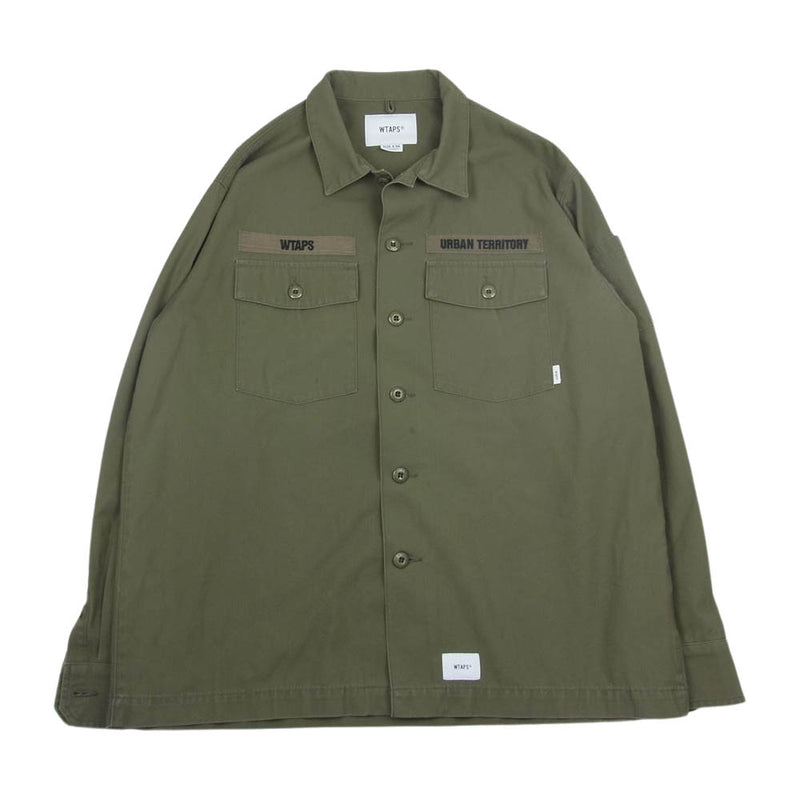 WTAPS 21ss BUDS / LS / COTTON ダブルタップス