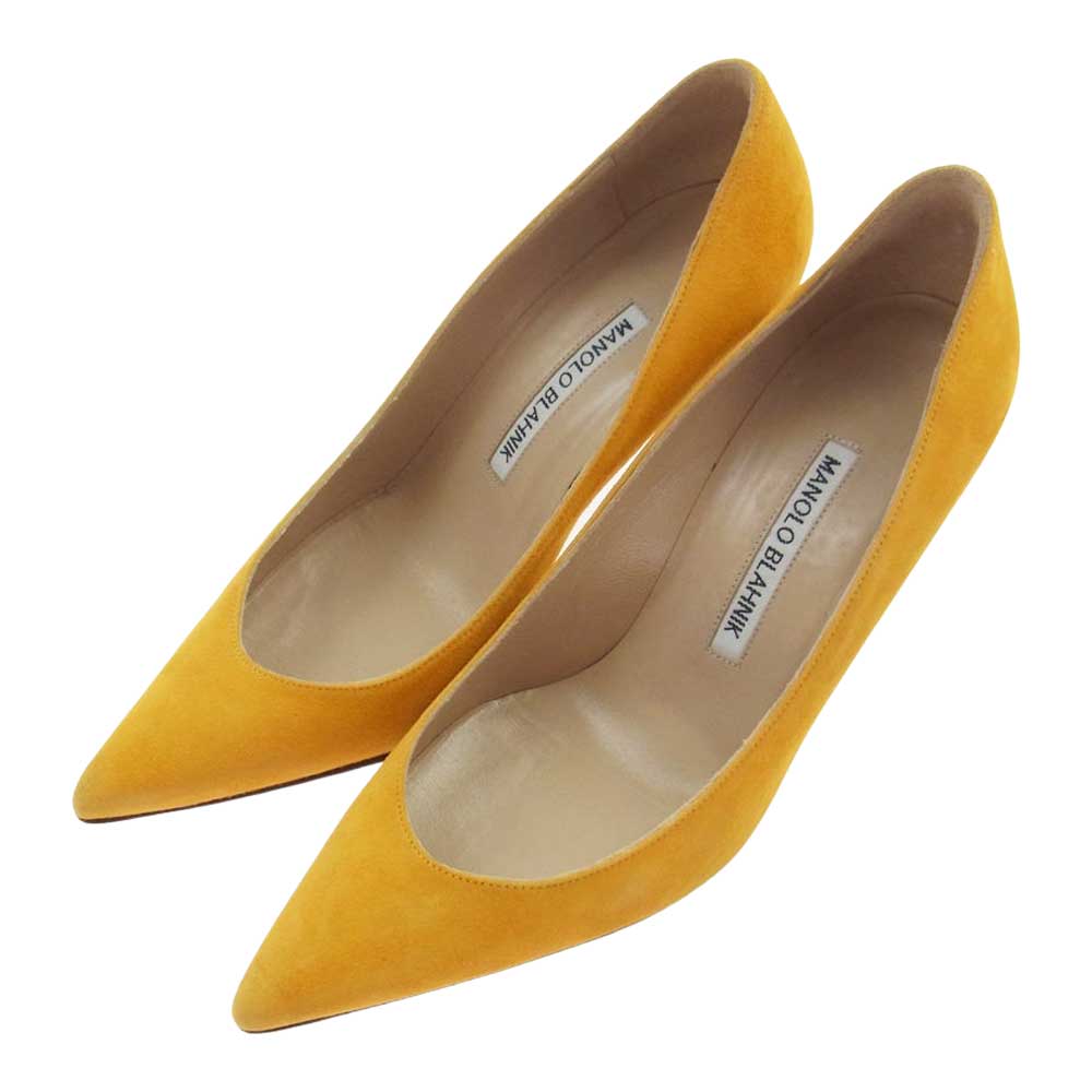 マノロブラニク MANOLO BLAHNIK スエードパンプス 【公式通販】