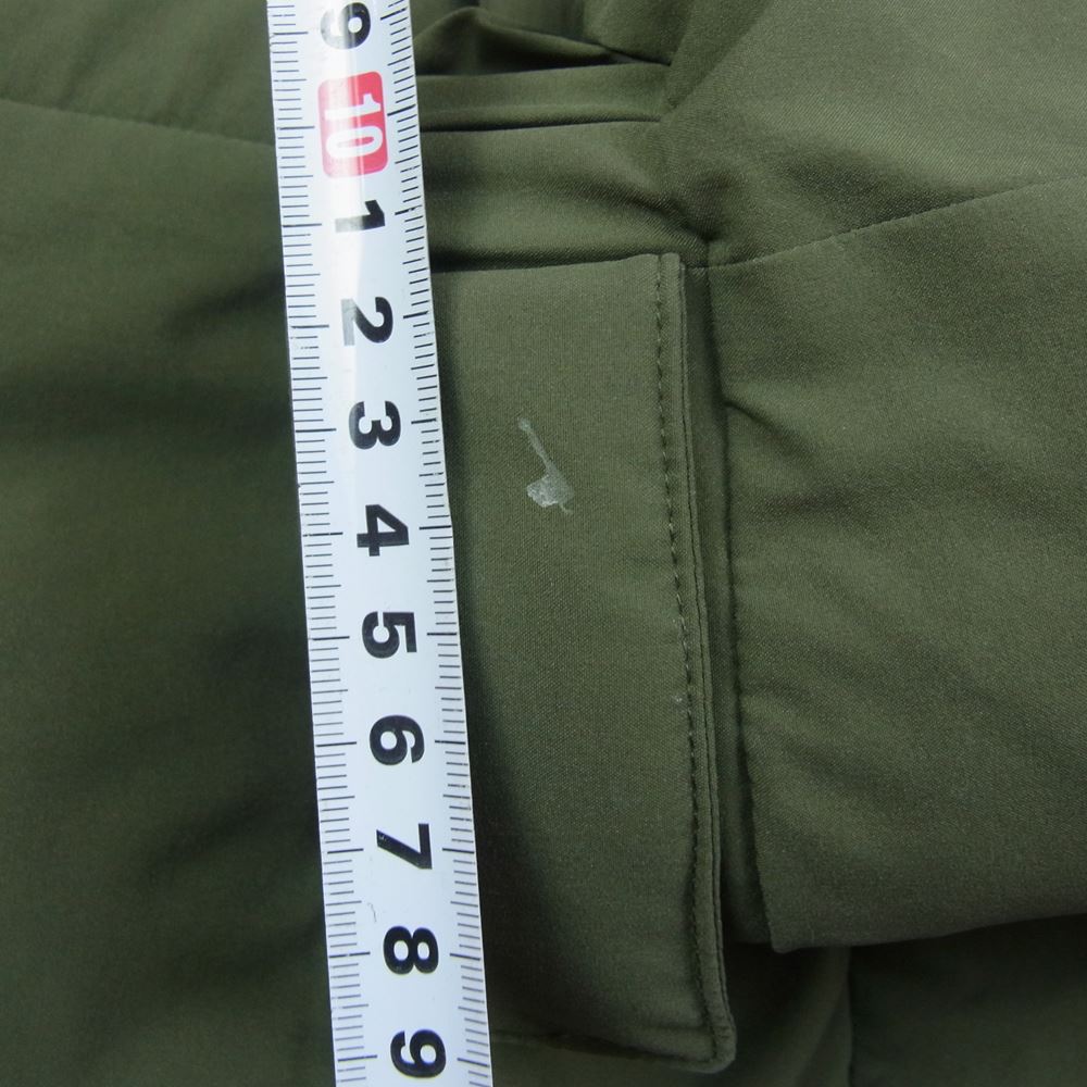 ファーストダウン 21AW 213-1521 パネルダウンジャケット カーキ系 S【中古】