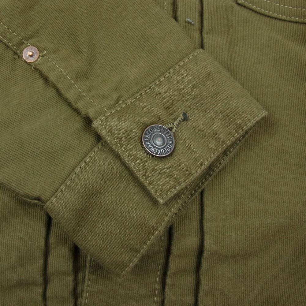 デラックスウエア DX402WT 2nd COLOR JACKET セカンドカラー ジャケット 50着限定 カーキ カーキ系 38【美品】【中古】