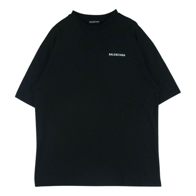 国内正規BALENCIAGA　ロゴTシャツ　XS ブラック
