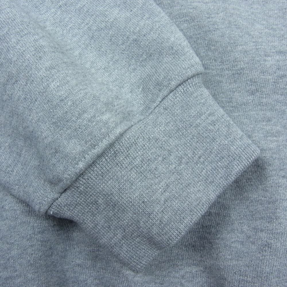 VETEMENTS ヴェトモン VL14CW100G VTMNTS BARCODE SWEATSHIRT バーコード スウェットシャツ リフレクティブ ロゴ トレーナー グレー系 XL【新古品】【未使用】【中古】