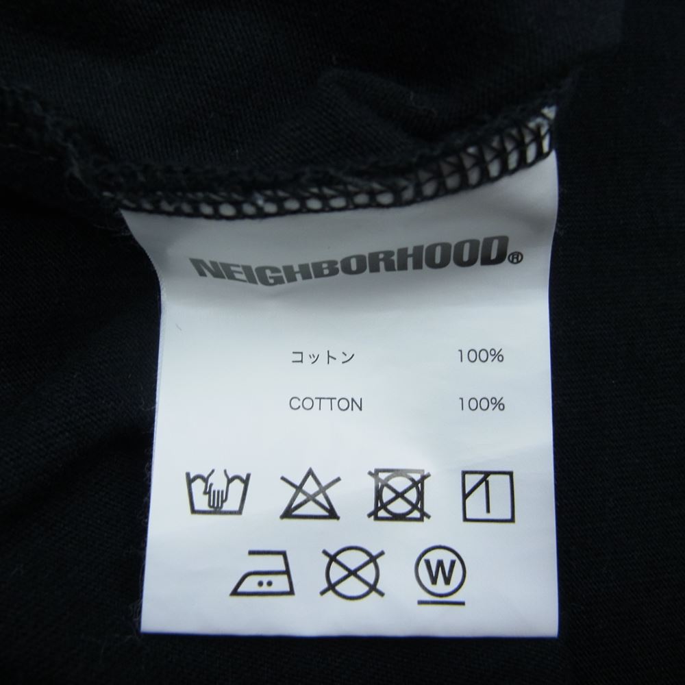 NEIGHBORHOOD ネイバーフッド ANA SAVAGE DOGS プリント Tシャツ ブラック ブラック系 M【中古】