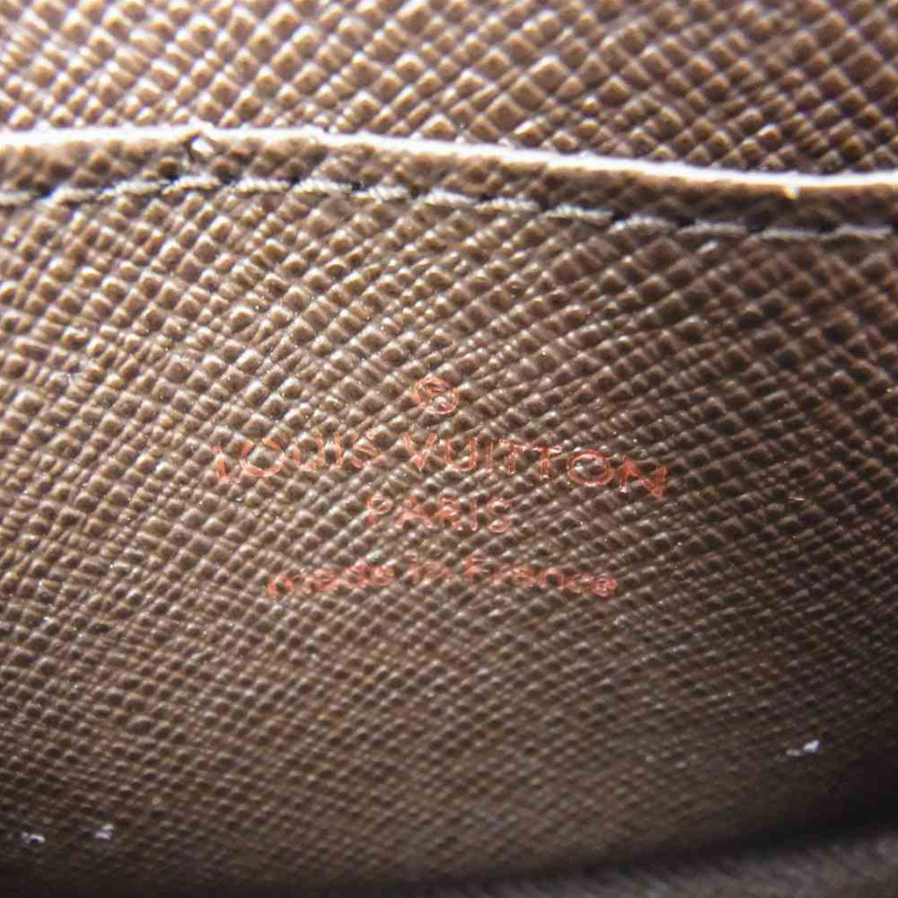 LOUIS VUITTON ルイ・ヴィトン N63070 ダミエ ジッピー コイン パース コインケース カードケース ブラウン系【中古】