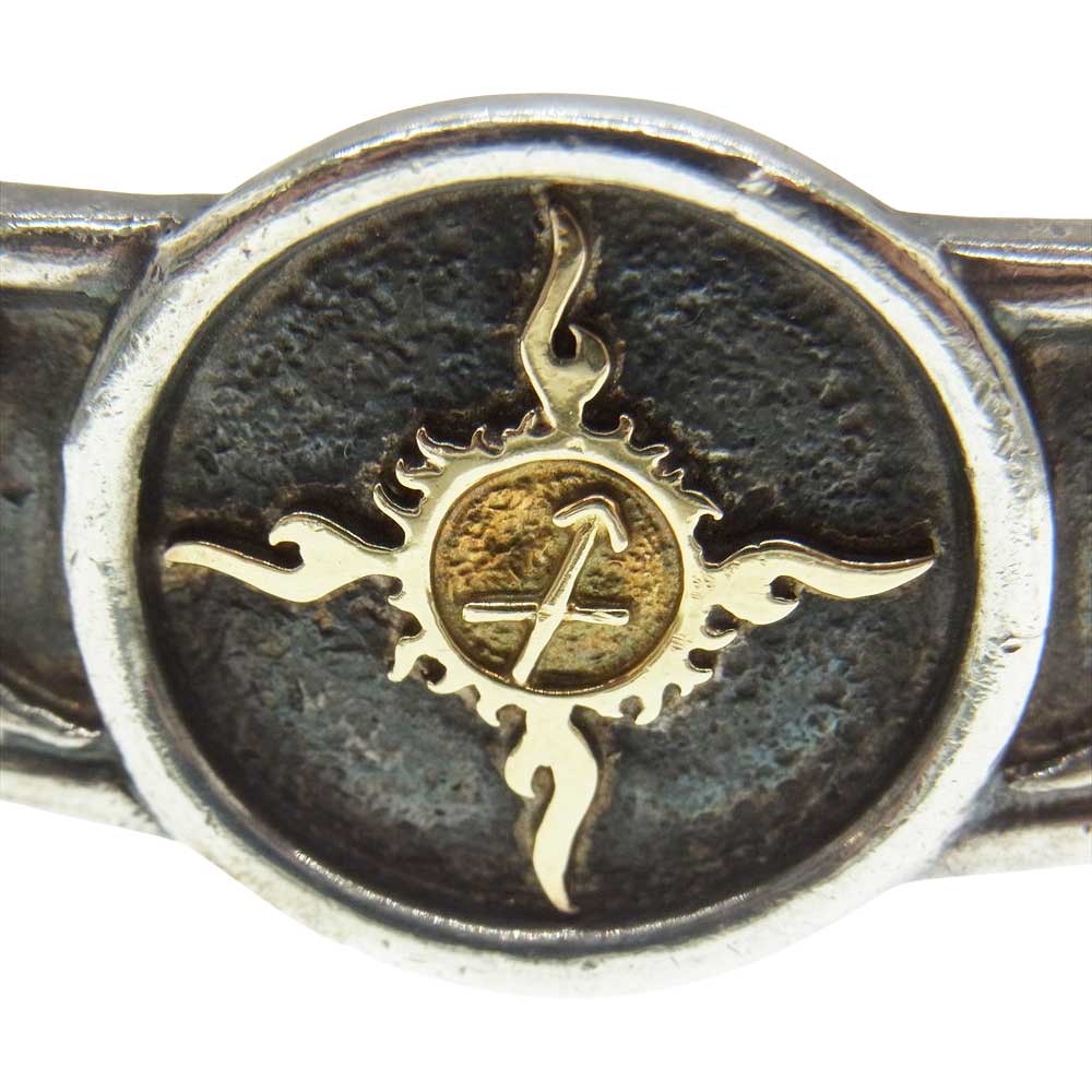 FIRST ARROW's ファーストアローズ K18 太陽神 バングル シルバー系【中古】