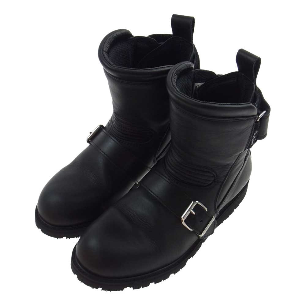 KADOYA カドヤ BLACK ANKLE レザー アンクル ライディング ブーツ