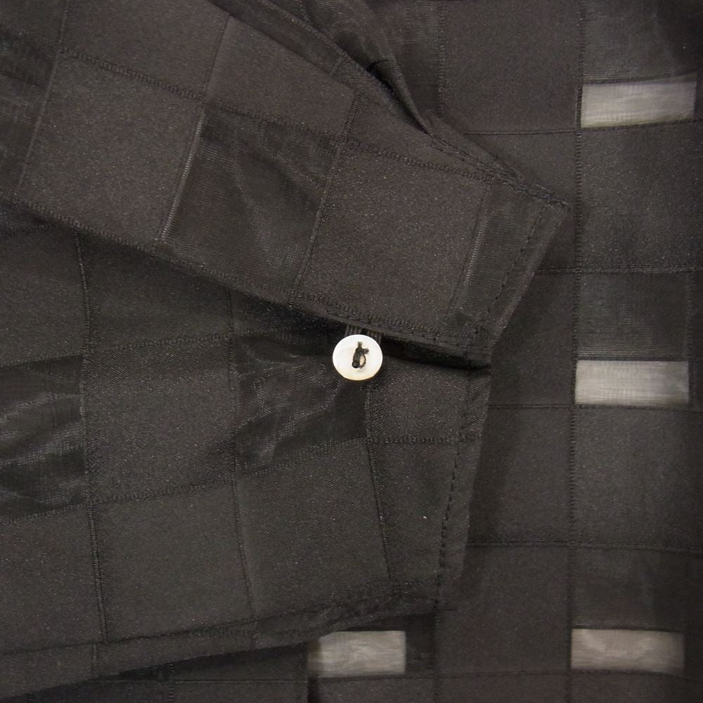 Levi's リーバイス MADE&CRAFTED グリッド ブラウス 長袖 シャツ ブラック系 S【極上美品】【中古】