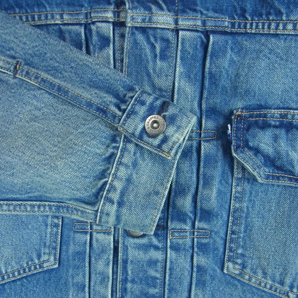 Levi's リーバイス 212610020 MADE&CRAFTED オーバーサイズ TYPE II MARLIN トラッカー デニム ジャケット インディゴブルー系 S【極上美品】【中古】