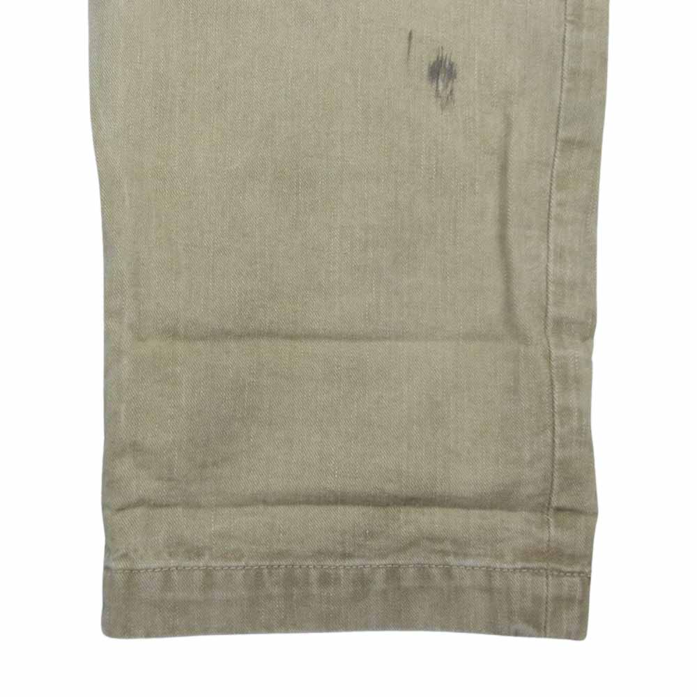 オールドクロウ OC-18-AW-27 RODDER CHINO PANTS チノパン パンツ ベージュ系 S【中古】
