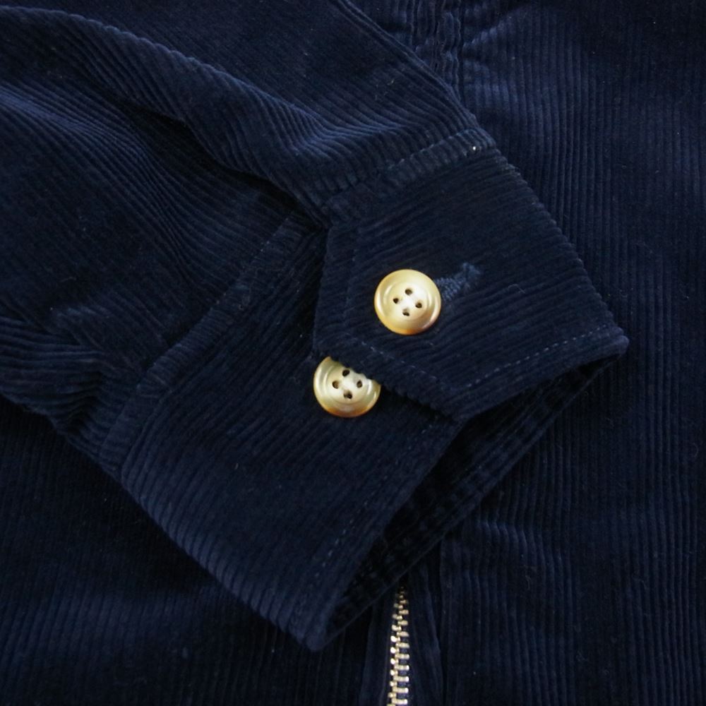 STANDARD CALIFORNIA スタンダードカリフォルニア SD Corduroy Harrington Jacket コーデュロイ ハリントン ジャケット ネイビー系 M【極上美品】【中古】