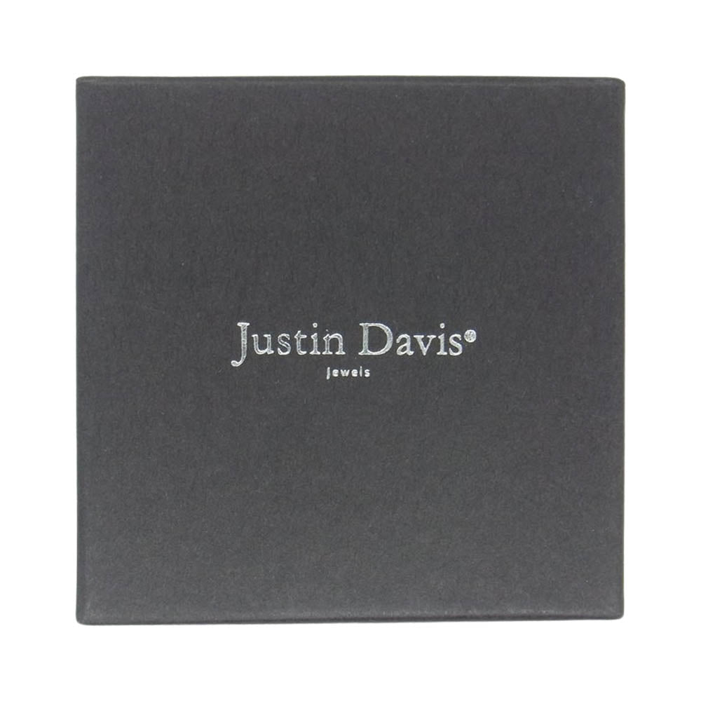 Justin Davis ジャスティンデイビス SRJ175 購入時ギャランティ付属 MEDIEVAL WEDDING BAND ウェディング バンド リング シルバー系 15号【中古】