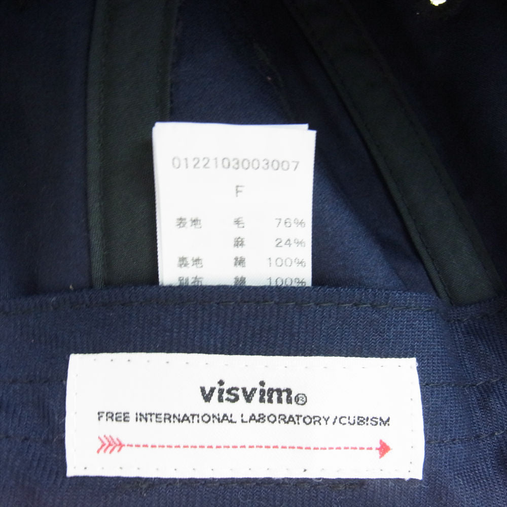 VISVIM ビズビム 22SS 0122103003007 EXCELSIOR II CAP I.Q.W.T エクセルシオール キャップ ブラック系【中古】
