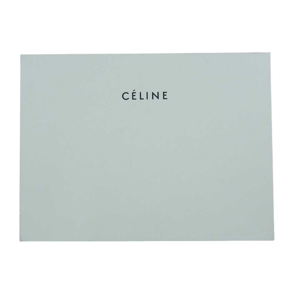 CELINE セリーヌ フラップ マルチファンクション 長財布 チャコール系【中古】