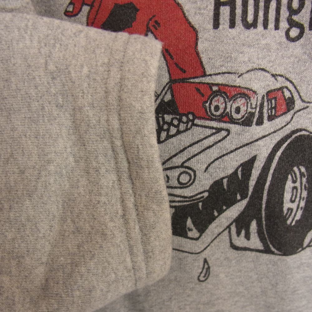 WEIRDO ウィアード WRD-19-AW-14 WEIRDOLIGHT RANCH FOOTBALL SWEAT ライト ランチ フットボール スウェット グレー系 L【中古】