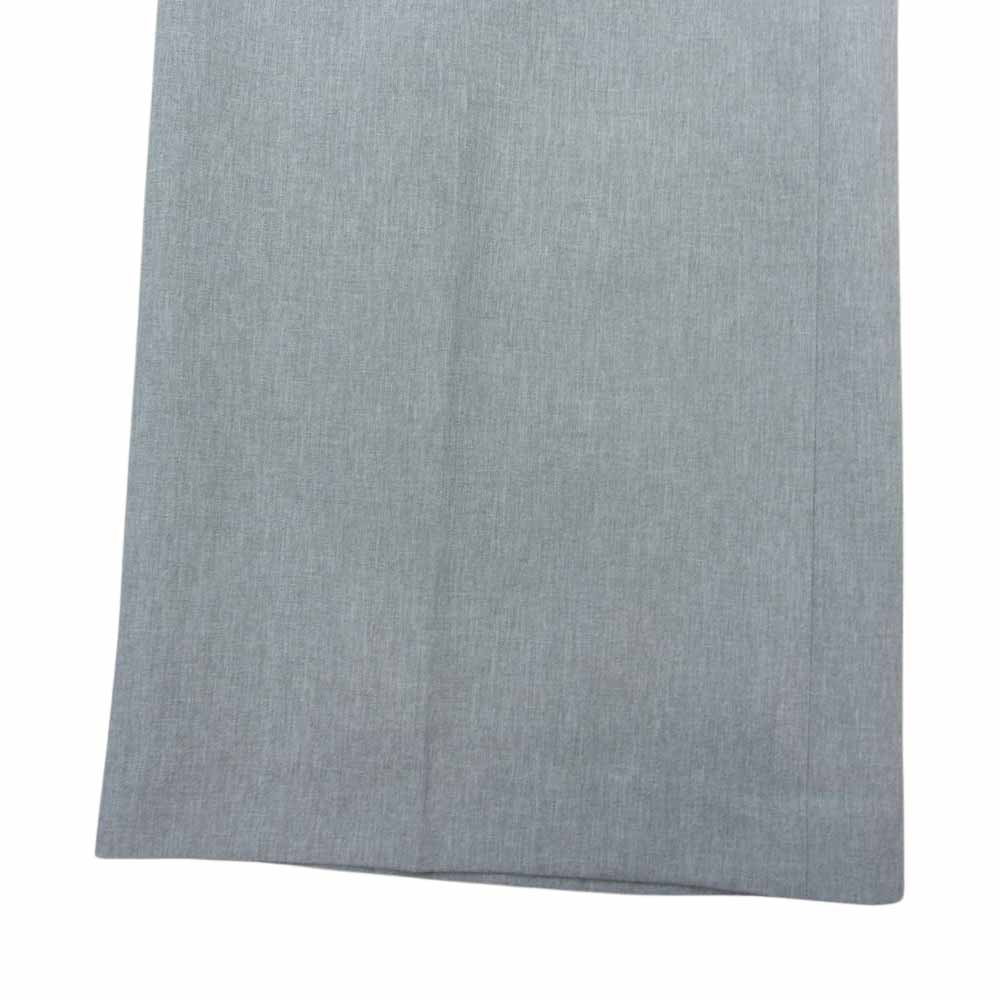セルフォード 22AW CWFP225019 タグ付き未使用品 Wクロス ハイウエストワイドパンツ グレー系 36【極上美品】【中古】