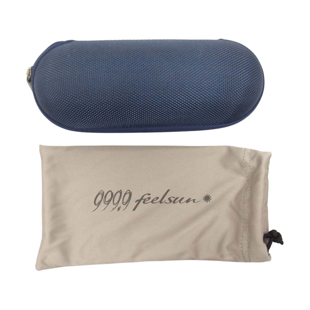 フォーナインズ F-01APM feelsun フィールサン サングラス 眼鏡 ゴールド系【中古】