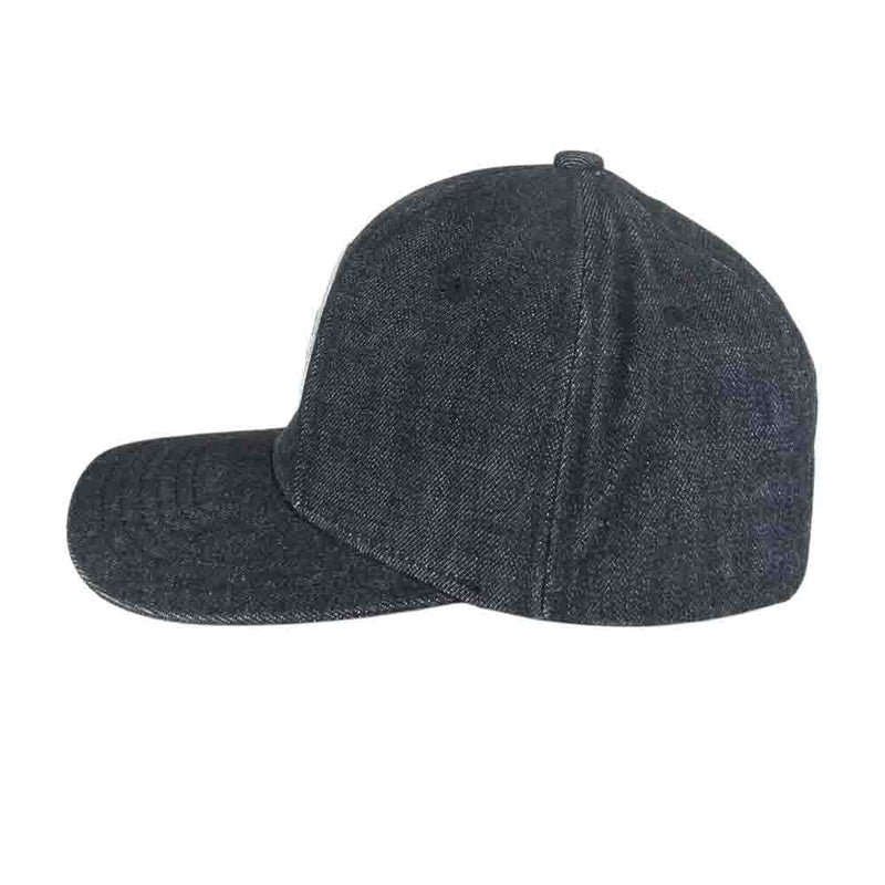 TENDERLOIN テンダーロイン 19AW DENIM CAP デニム ロゴ ワッペン キャップ 帽子 ブラック ブラック系 F【中古】