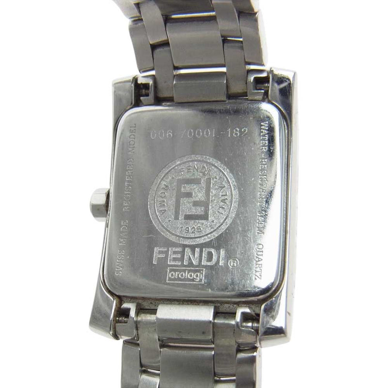 FENDI フェンディ 時計 7000L クラシコ クオーツ ウオッチ 時計 シルバー系 ピンク系